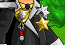 In EBF4, worn alongside the Gold Star and the Platinum Star