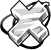 Flair Silver Cross.png